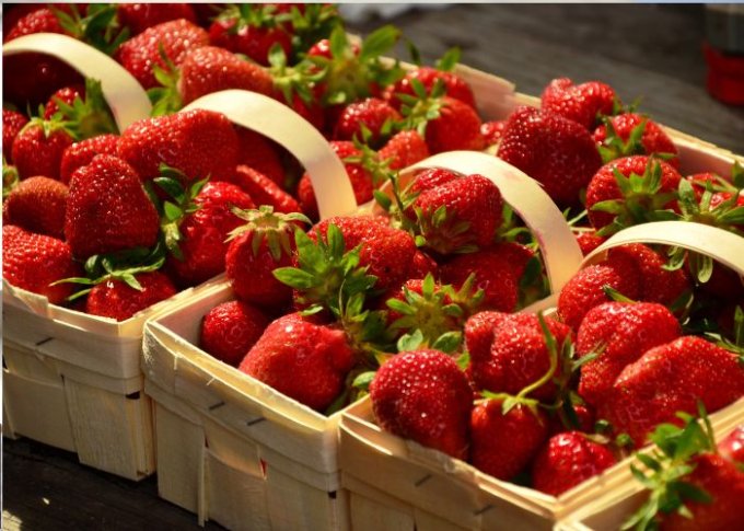 Pełne przeciwutleniaczy i sirtuin, truskawki